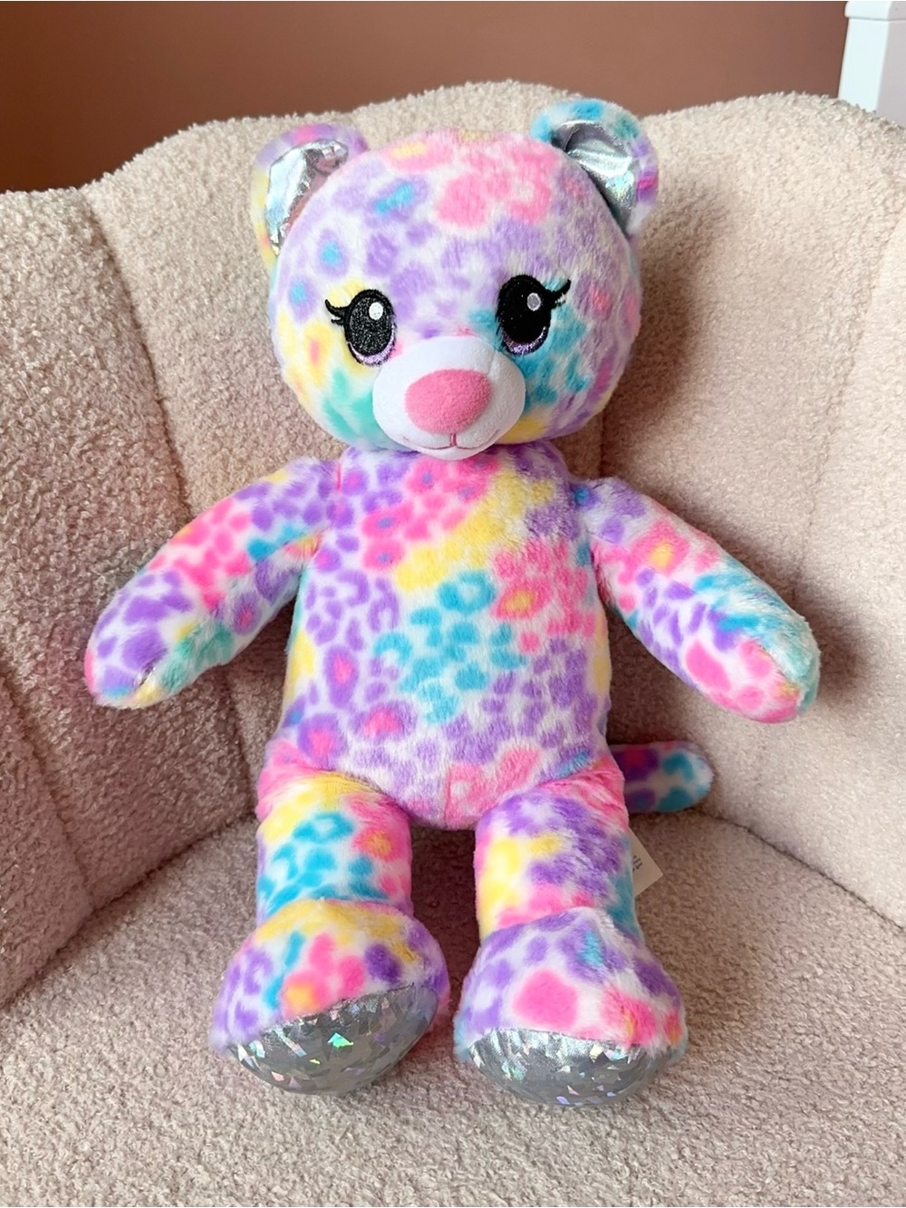 Build-A-Bear Leopard Plush Bear
